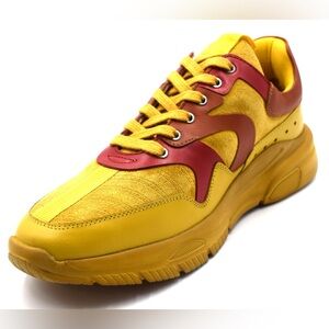 Solaris Men Fashion Sneaker Yellow/Red